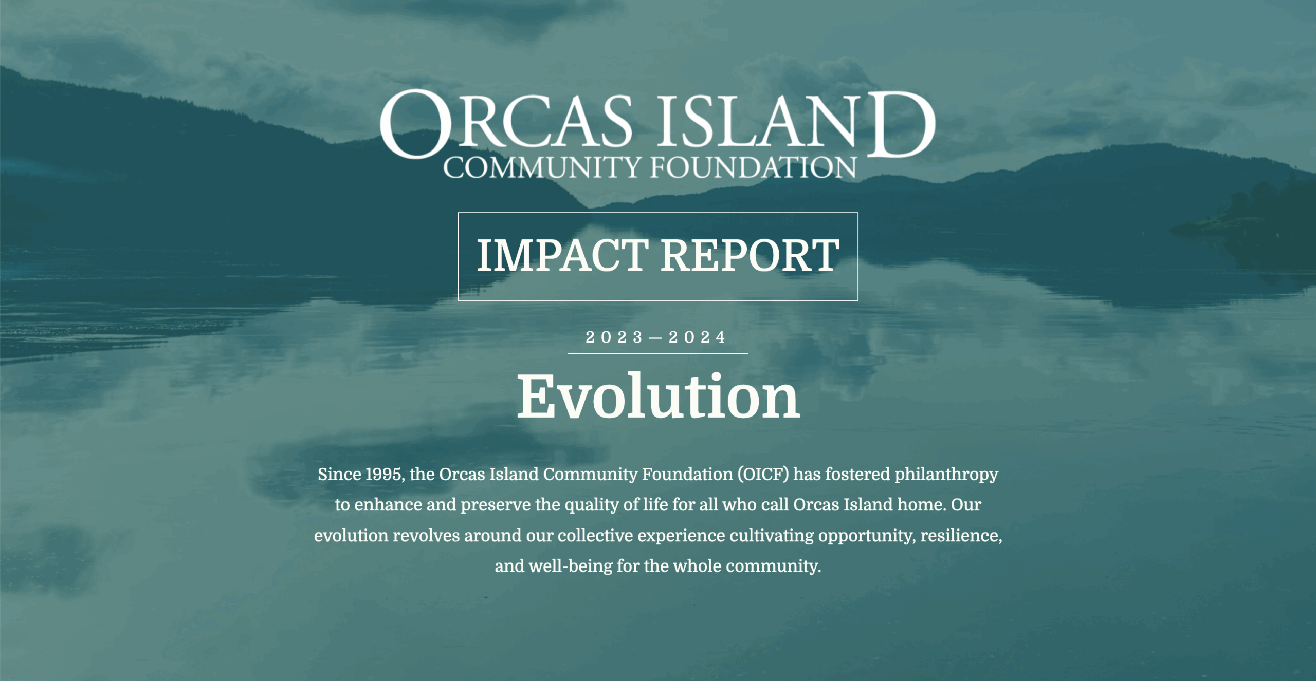Home - Impact Report